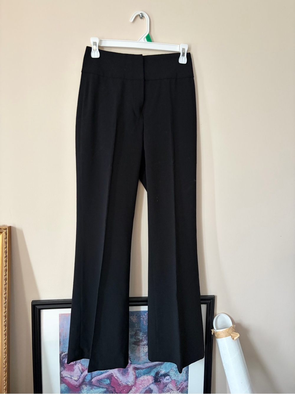 Teenflo - Black Women's Dress Pants - Sleek Flare Trousers size 2